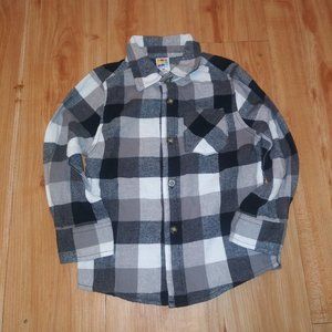 healthtex -  Gray And White Long Sleeve Shirt